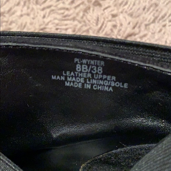 Cute black suede booties! - Picture 7 of 7